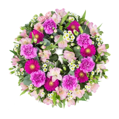 Loose Wreath Pink