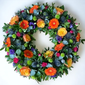 Vibrant Loose Wreath